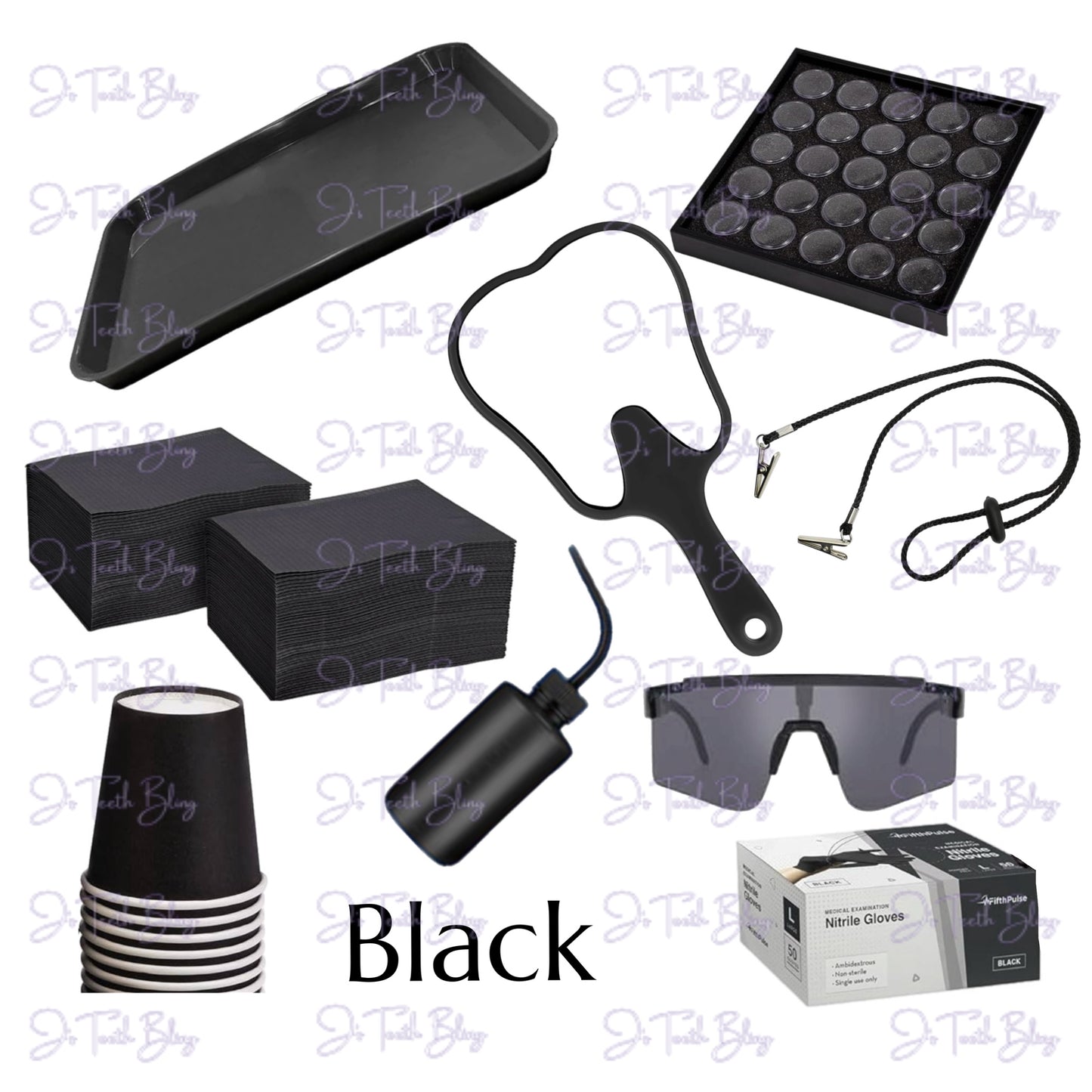 Tooth Gem Starter Kit: 210 Gems, Adhesives, Cure Light, Manual and More!