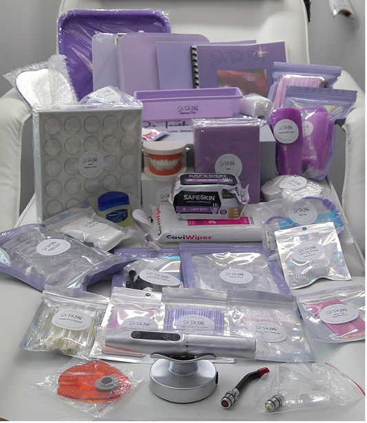 Tooth Gem Starter Kit: 210 Gems, Adhesives, Cure Light, Manual and More!